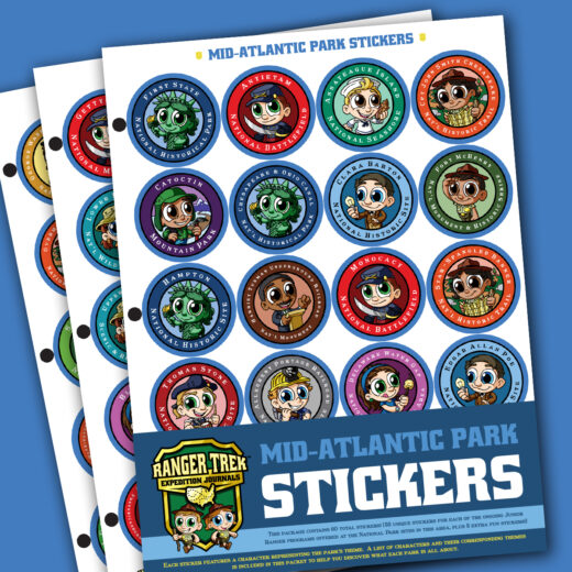 Ranger Trek™ Mid-Atlantic State Park Stickers