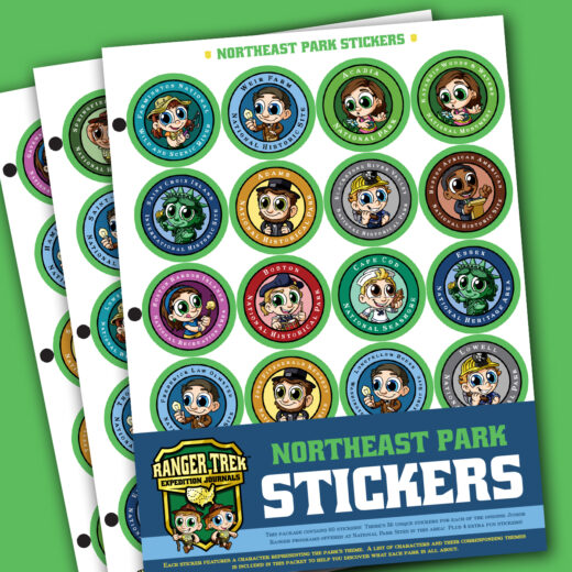 Ranger Trek™ Northeast State Park Stickers