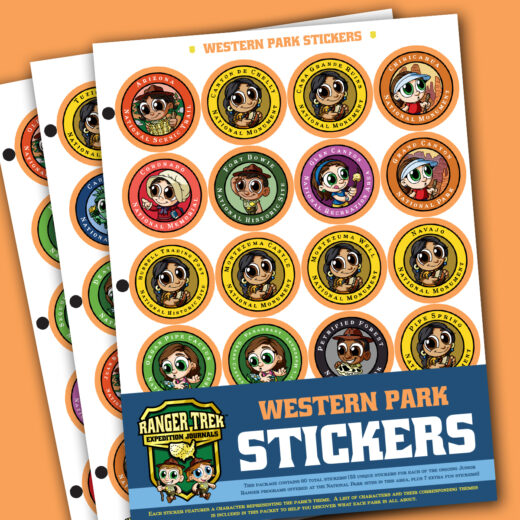 Ranger Trek™ Western State Park Stickers